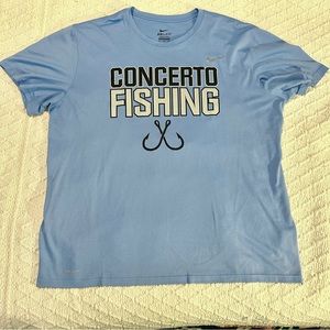 Nearly New Nike Dri-Fit Fishing Shirt